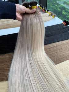 <b>Top</b> Selling Products Manufactory Raw Vietnamese Nanoring Keratin Micro Tips All Colors for Hair Extensions 60cm - Product Image 2