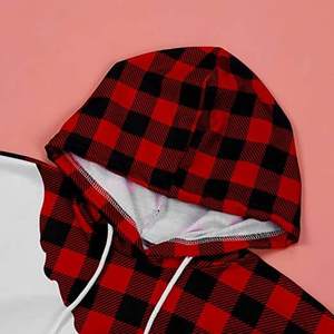 Pull à capuche tricoté brodé personnalisé avec logo pour femme, collection Noël 2022, motif lettres, idéal pour l'hiver - Product Image 4