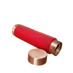 Tapa de Botella de Cobre de Alta Calidad, Capacidad de 1 Litro, Ecológica, para Beber Directamente, Ideal para Yoga, Fitness y Fiestas - Fabricante y Exportador Directo - Product Image 4