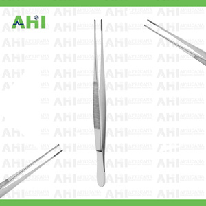 Pince droite Semken-Taylor en acier inoxydable de qualité médicale, pour coton et pansements, 12 cm, certifiée CE ISO - Product Image 6