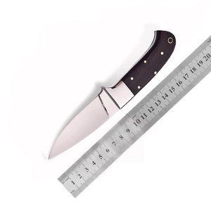 Cuchillo de Caza Hecho a Mano con Acero D2, Mango de Hueso Blanco, Borde Parcialmente Dentado, Duradero, Ligero, Garantía de 3 Años - Product Image 5