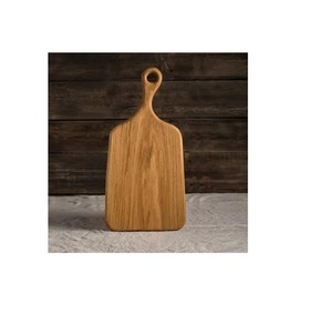 Planche à découper en bois professionnelle pour restaurant, cuisine, préparation alimentaire, épaisse, durable, en bois naturel - Product Image 3