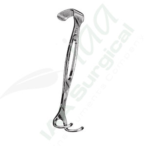 Rétracteur de Czerny 19 cm, manuel, en acier inoxydable, instrument de chirurgie générale, classe I, certifié CE, usage hospitalier - Product Image 4