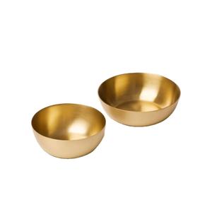 Cuenco de latón para comida, tamaño personalizable, hecho a mano, con el mejor embalaje, acabado pulido, producto de alta calidad. - Product Image 1