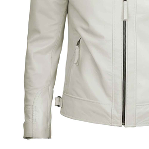 <b>High</b> Quality Custom Made New design <b>Leather</b> Jacket <b>Top</b> Quality Customized Fashion Men's Slim Fit <b>Leather</b> Jacket Unisex - Product Image 5