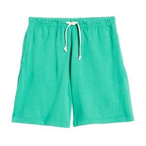 Pantalones Cortos de Algodón para Hombre, Tejido Transpirable, Cintura con Cordón, Pantalones Cortos Casuales para Gimnasio, Logotipo Personalizado OEM, Teñido Liso - Product Image 6