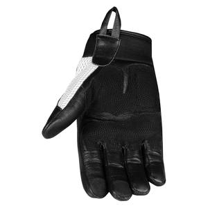 Protège-poignets de moto en cuir véritable, écologiques, respirants, compatibles écran tactile, antidérapants, pour hommes et femmes, style cruiser et street biker - Product Image 3