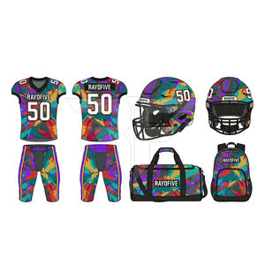 Uniforme de Fútbol Americano Deportivo Cómodo, Pantalones Cortos 100% Poliéster de Secado Rápido, Antibacteriano, Logotipo Personalizado, MOQ Bajo, Accesorios - Product Image 3