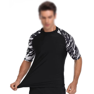 Men <b>Compression</b> Tops Running Shirt <b>Short</b> Sleeve T-shirt Custom Base Layer Tops Men's Quick-Drying <b>Compression</b> Shirts - Product Image 3