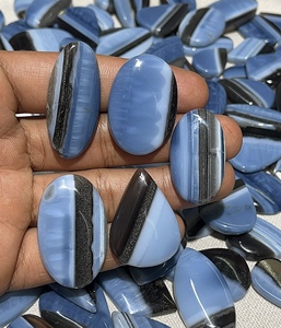 Top Quality Natural Blue <b>Opal</b> Loose Gemstone Cabochon Mix Size Lot for Healing Silver Jewelry Making Wholesale Gemstone - Product Image 1
