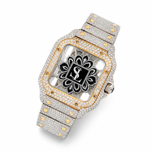 Reloj de Lujo de Cuarzo y Acero Inoxidable, Estilo Hip Hop, Muy Solicitado, Ideal para Fiestas, Disponible para Suministro al por Mayor - Product Image 6