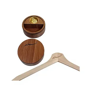 METAL LINE EXPORTS MLE-1174 Durable Metal <b>Incense</b> Burner Sandalwood Aromatic <b>Holder</b> with Engraved Lid and <b>Stick</b> Stand Hand-made - Product Image 1