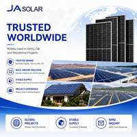 Panneau solaire Ja Solar N-type Tpocon, panneaux solaires 580W 600W, demi-cellules mono bifaciales, panneaux photovoltaïques en stock