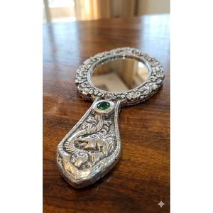 Espejos decorativos de mano para recuerdos de boda, Nikkah, dholki, haldi, mehndi, baby shower, regalos para damas de honor, indios, pakistaníes - Product Image 6