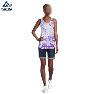 OEM & ODM Women Summer Fashion Floral Printed Tank <b>Top</b> Casual V-Back Pleated Hem Sleeveless Pullover <b>Top</b> For Ladies - Product Image 1