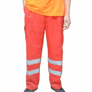 Navy Yellow Waterproof Reflective CE Certified <b>Cargo</b> <b>Work</b> <b>Pants</b> Industrial Safety <b>Pants</b> Hi Vis Tape for Construction Workwear - Product Image 4