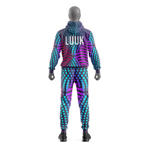 Chándal Deportivo LUUK International para Hombre, Personalizado, Ligero, Ecológico, Sin Costuras, Talla Grande, de Secado Rápido y Transpirable - Product Image 5