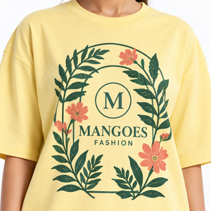 Promotion T-shirt Homme Oversize 100% Coton de Haute Qualité, Vert Avocat, Vierge, Personnalisable, Vente en Gros - Product Image 5