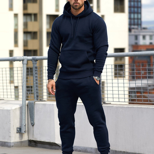 Fashion Jogging Pocket Bottom Men's Fitness Sports Tracksuit Cotton Pants - Product Image 2