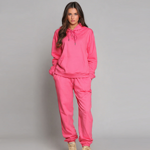 Winter Pullover Hoodie <b>Jogger</b> Sweatpants Set Women 100% <b>Polyester</b> Tracksuit Women's Streetwear <b>Jogger</b> Tracksuits Ladies - Product Image 5