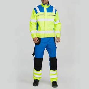 Uniforme de Trabajo de Seguridad Industrial de Alta Visibilidad BETTERGLOWAPPARELMFG Personalizado, Conjunto Unisex de Algodón Transpirable con Certificación CE - Product Image 2