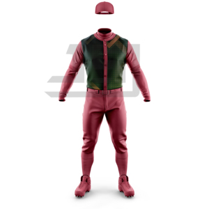 Uniforme de Béisbol Personalizado Sublimado para Hombre Adulto, Jersey de Equipo 100% Poliéster Transpirable Antibacteriano de Manga Corta - Product Image 1