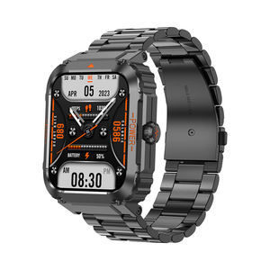 Regalos de alta calidad ET550 Ritmo cardíaco Ecg Oxígeno SOS Emergencia BT Llamada teléfono ECG <span class=keywords><strong>Sensor</strong></span> Monitor Reloj inteligente - Product Image 5