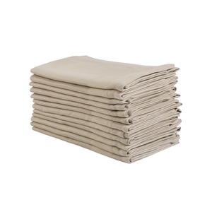 Juego de Toallas de Cocina Rectangulares de Algodón Blanco, Color Sólido, Lavables a Máquina - Product Image 2
