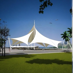 Alta calidad al aire libre prefabricado PVDF/PVC <span class=keywords><strong>Clare</strong></span> Span Truss membrana estructura al aire libre tienda elástica - Product Image 2