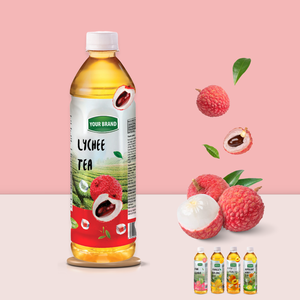 Etiqueta privada Lychee Fruit Tea Logotipo personalizado Bebida de jugo de fruta 24 piezas por cartón Botella de bebida personalizada - Product Image 5