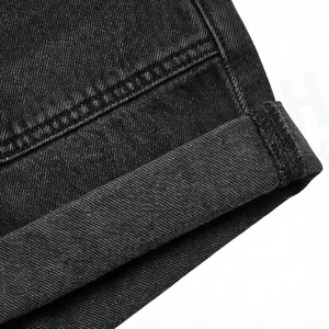 Pantalones Cortos Vaqueros de Mujer con Lazo en la Cintura, Estampado Vintage, Pantalones de Mezclilla Lavada para Niñas, Prendas de Moda Premium - Product Image 6