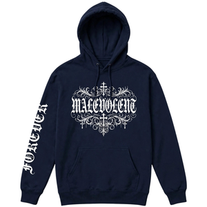 Mens <b>Gothic</b> Graphic Pullover <b>Hoodie</b> With Cross Print Long Sleeve Streetwear Sweatshirt Kangaroo Pocket Custom Apparel - Product Image 1