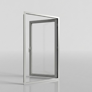 Solución total de ventanas abatibles vietnamitas para proyectos: ventanas abatibles de aluminio, ventanas horizontales de vidrio templado. - Product Image 2
