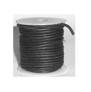 Cordones redondos de cuero de vaca de 2mm a 8mm para hacer accesorios de joyería, accesorios de joyería de varios tamaños - Product Image 2