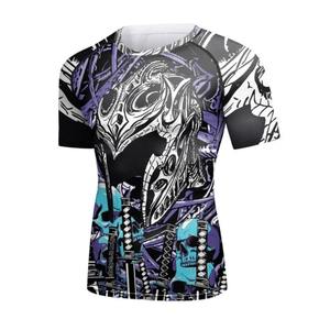 Custom Printed Short Men's Sporty T-Shirts-Quick Dry 100% Polyester with <b>Logo</b> for Promotional Branding - Product Image 4