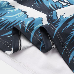 Camiseta de Alta Calidad para Hombre, Estilo Urbano, Manga Corta, Poliéster/Algodón, Ecológica, Secado Rápido, Transpirable, con Impresión de Logotipo Personalizado - Product Image 6