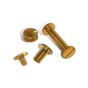 High Quality Brass <b>File</b> Screw Durable Corrosion Resistant Fastener for Office <b>Files</b> Binding Stationery Use Bulk Supply - Product Image 1