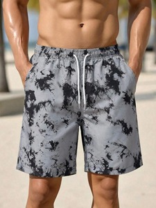 Gradient Graphic Beach Shorts for <b>Men</b> Colorful 3D Printed Board Shorts Summer Casual Vacation Short Pants Loose Surf Swim <b>Trunks</b> - Product Image 1