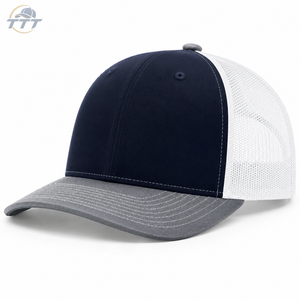 Casquette Trucker en Maille à 6 Panneaux Personnalisée, Vente en Gros OEM ODM, Coton Polyester, Casquette Snapback pour Sports de Plein Air, Conception Personnalisée, Direct Usine - Product Image 1
