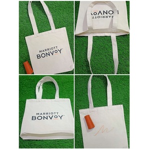 Factory Wholesale Custom Eco Friendly Handled Natural Organic Cotton Shopping Tote Gift <b>Bag</b> Canvas With logo Printed - Product Image 6