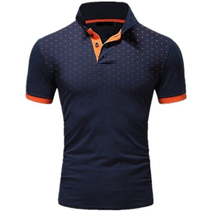 Polo homme de haute qualité pour un usage décontracté, respirant, grandes tailles, style moderne pour l'été. - Product Image 6