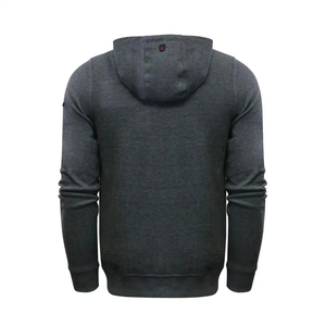 Sweat à capuche surdimensionné personnalisé pour homme en mélange polyester/coton épais avec motif en relief, prêt pour l'hiver, respirant - Product Image 6