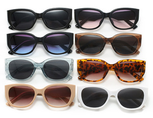 2025 New Korean-style Large-<b>frame</b> Full <b>Frame</b> Cat-eye Sunglasses Vintage Fashion Elegant Unisex Polarized Traveling Sunglasses - Product Image 6