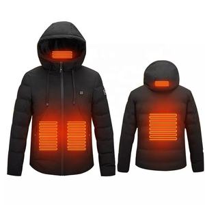 Winter Waterproof <b>Battery</b> <b>Powered</b> USB Lightweight <b>Heated</b> Jacket Men - Product Image 2