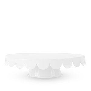 Base para Pastel de Metal Blanco Hecha a Mano de la Mejor Calidad, Plato para Exhibir Postres, Cupcakes, Dulces y Pastelería para Bodas, Cumpleaños y Eventos - Product Image 1