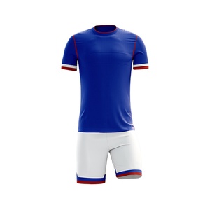 ชุดฟุตบอลสำหรับผู้ใหญ่ดีไซน์ใหม่วัสดุโพลีเอสเตอร์น้ำหนักเบาพิมพ์โลโก้ได้ตามต้องการ - Product Image 1