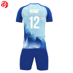 Maillots de football respirants à manches courtes pour adultes, idéaux pour l'entraînement en équipe, avec découpe automatisée - Product Image 5