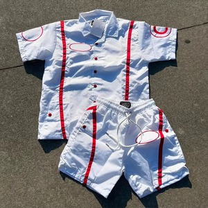 Summer <b>Beach</b> Custom Knitted Breathable <b>Windbreaker</b> Polo Shirts & Shorts Set for Men with Front Logo-Streetwear - Product Image 3