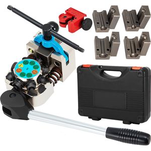 Utensile per svasatura tubi freno a bolle singole/doppie a 45 gradi per tubi da 3/16'', 1/4'', 5/16'', 3/8'' - Strumento per svasatura tubi - Product Image 1