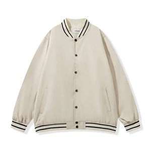 Blousons universitaires unisexes en laine avec logo personnalisé, style bomber, patchwork, à capuche, col montant, pour l'hiver, nouvelle collection, coupe fine et haute qualité - Product Image 6